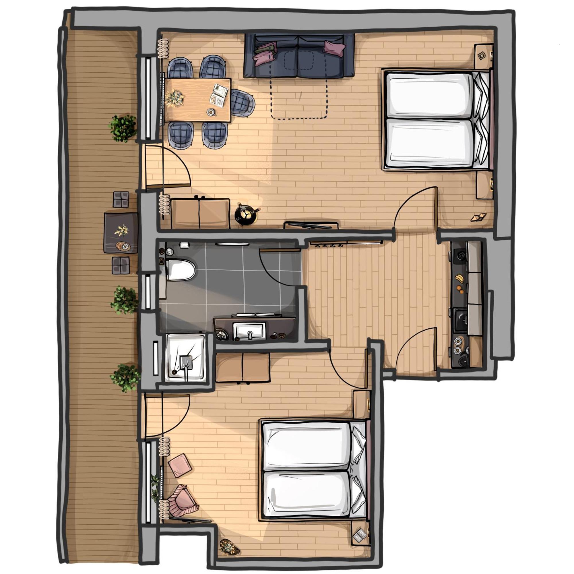 Appartements Sonnalm Berwang Exteriér fotografie